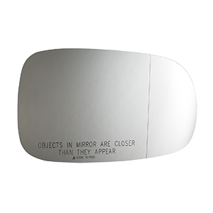 SIDE VIEW MIRROR HEATED W WIDE ANGLE MOUNT